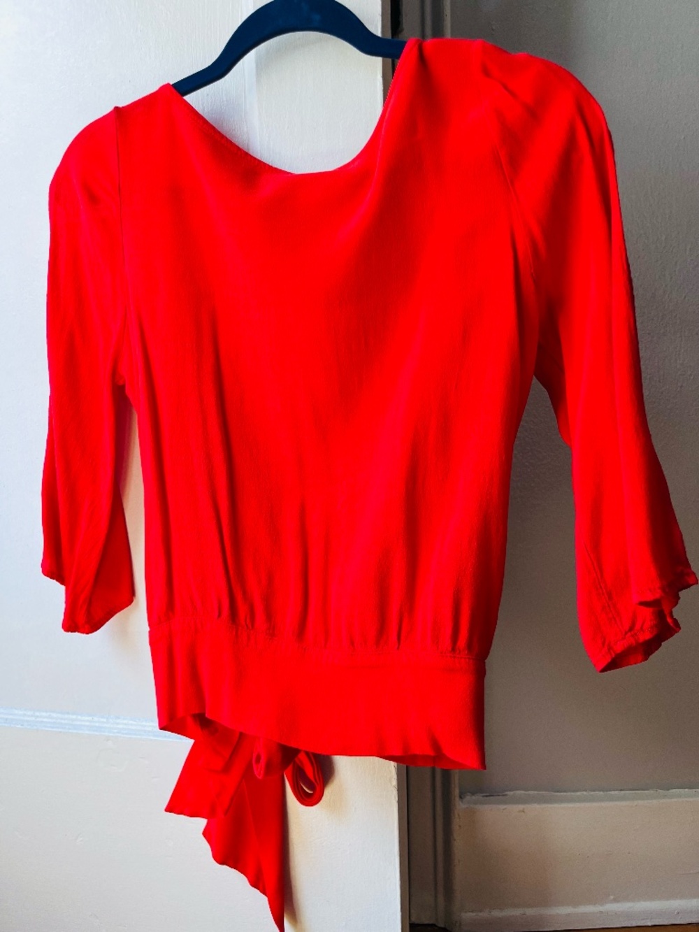 Massimo Rebecchi Open Back 3/4 sleeves Blouse
